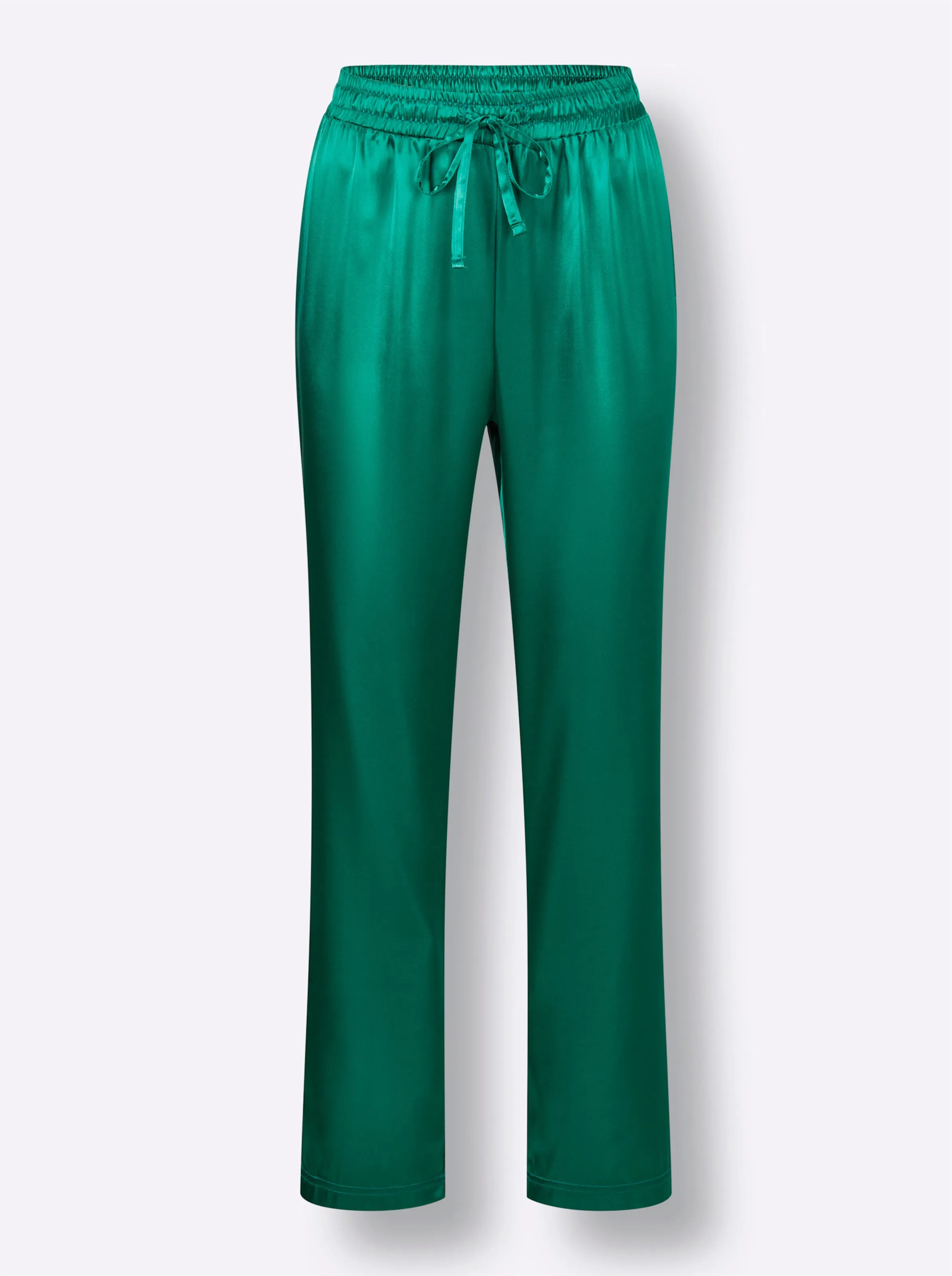 wäschepur Pyjama in apfel-orange-bedruckt